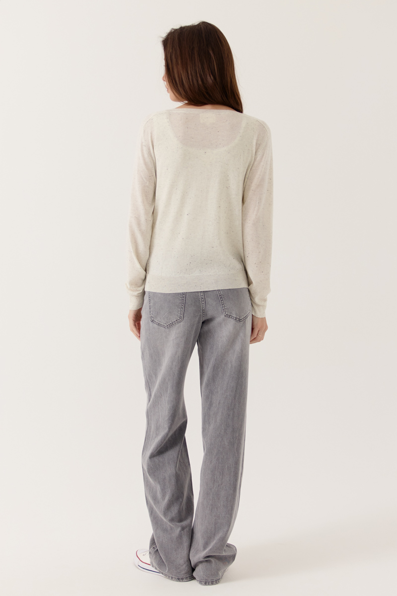 CÁRDIGAN DARESIA COLOR BLANCO ROTO 6